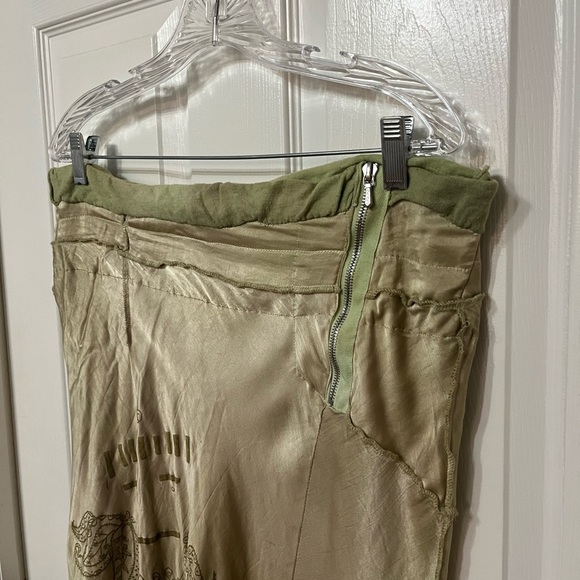 PEOPLE OF THE LABYRINTHS skirt rayon cotton lined boho size medium vintage - Picture 3 of 11